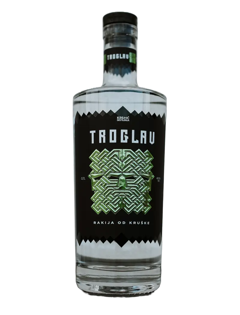 Flaša Troglav rakije od kruške